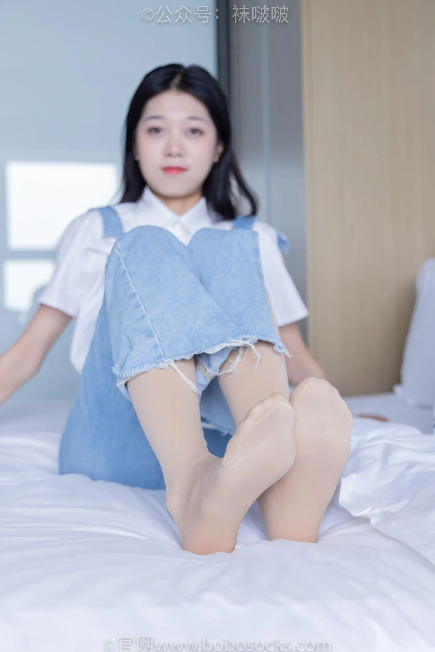 [BoBoSocks袜啵啵]NO.034 瑶瑶-空军一号板鞋、特旧厚肉丝 [131P]插图6
